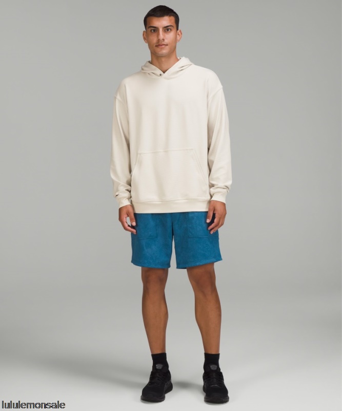 Lululemon Deutschland DELULU638 | White Opal Trainings-Hoodie Mit Entspannter Passform